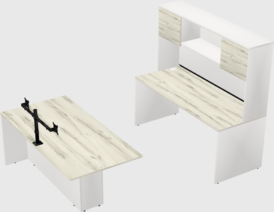 Executive parallel desk