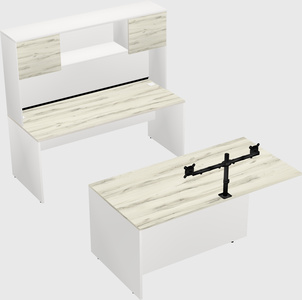 Executive parallel desk