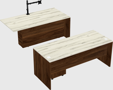 Executive parallel desk