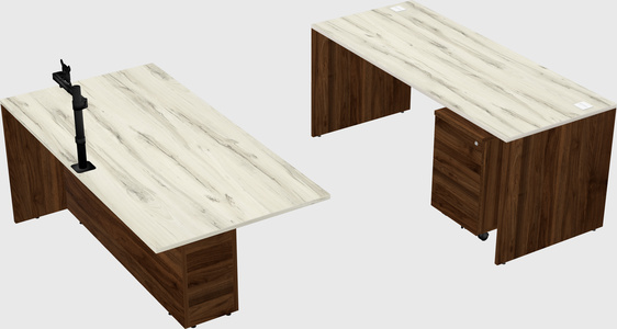 Executive parallel desk