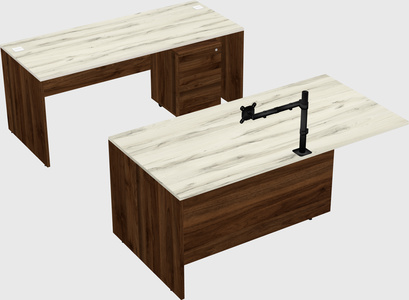 Executive parallel desk