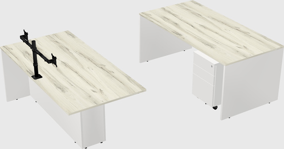 Executive parallel desk