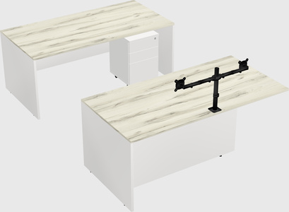 Executive parallel desk