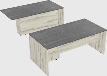 Executive parallel desk
