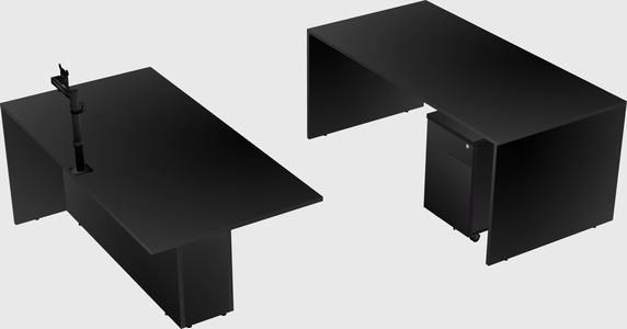 Executive parallel desk