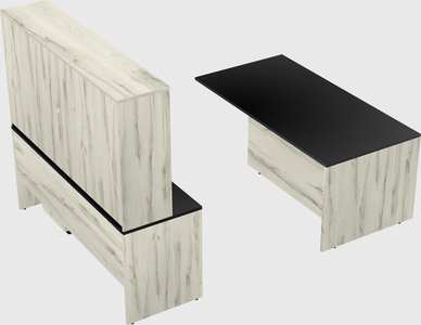 Executive parallel desk