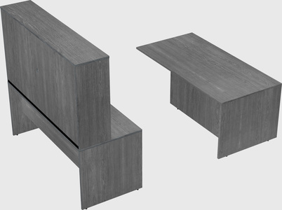 Executive parallel desk