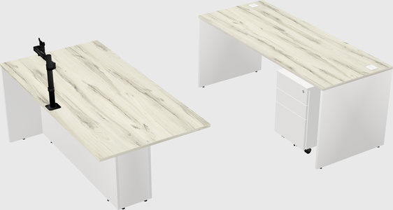 Executive parallel desk