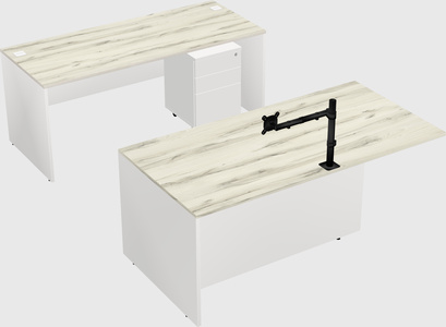Executive parallel desk