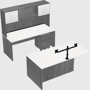 Executive parallel desk
