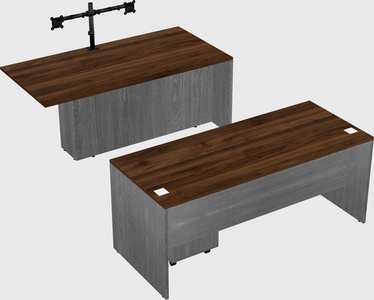 Executive parallel desk