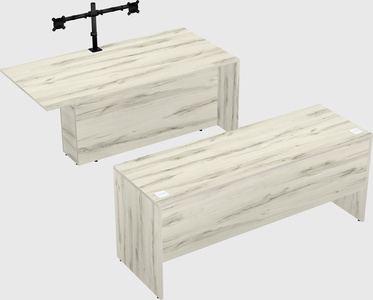 Executive parallel desk