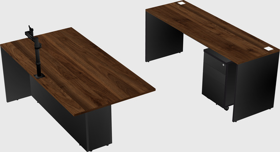 Executive parallel desk