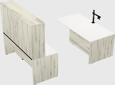 Executive parallel desk