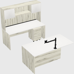 Executive parallel desk