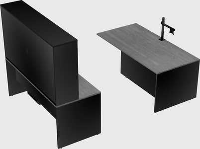 Executive parallel desk