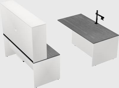 Executive parallel desk