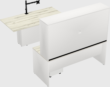 Executive parallel desk