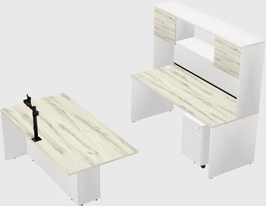 Executive parallel desk