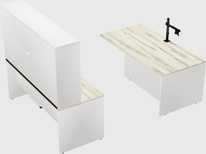 Executive parallel desk