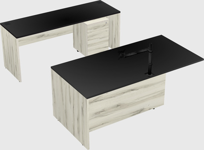 Executive parallel desk