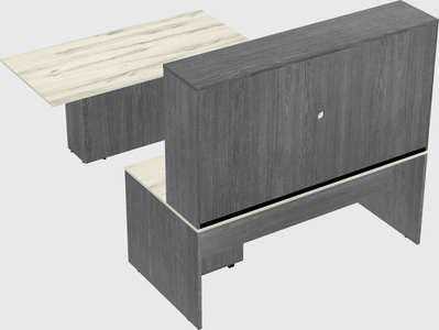 Executive parallel desk