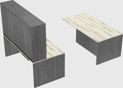 Executive parallel desk