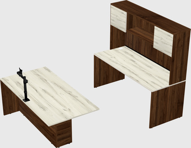 Executive parallel desk