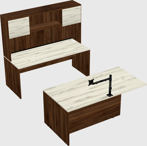 Executive parallel desk