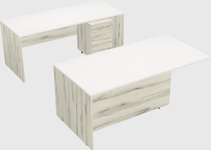 Executive parallel desk