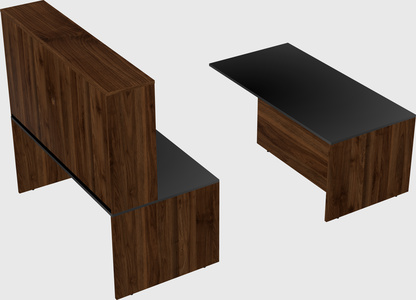 Executive parallel desk