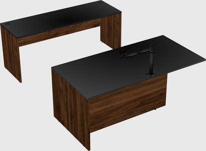 Executive parallel desk