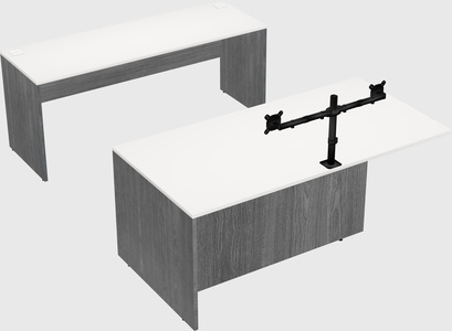 Executive parallel desk