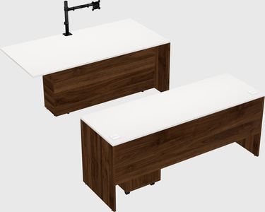 Executive parallel desk