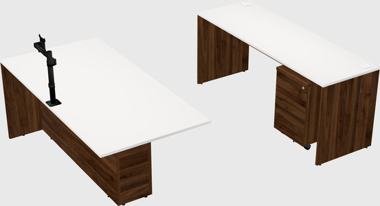 Executive parallel desk