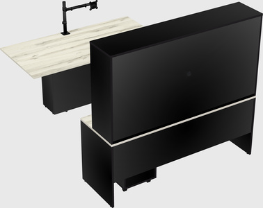 Executive parallel desk