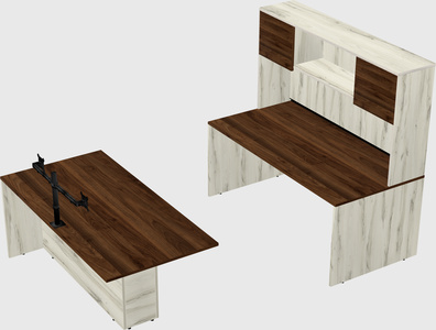 Executive parallel desk