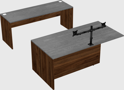 Executive parallel desk