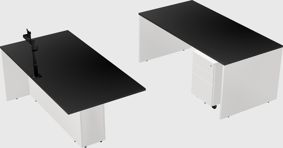 Executive parallel desk