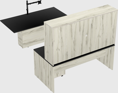 Executive parallel desk