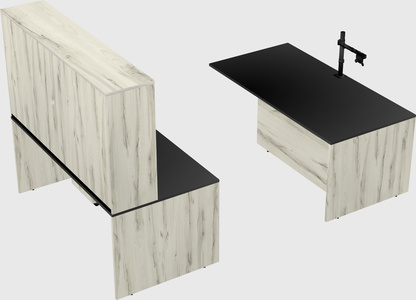 Executive parallel desk