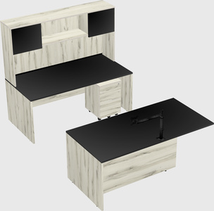 Executive parallel desk