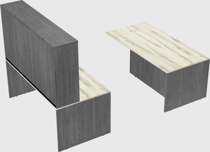 Executive parallel desk