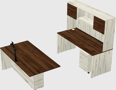 Executive parallel desk