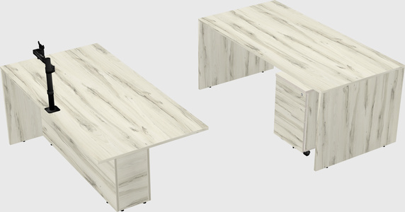 Executive parallel desk