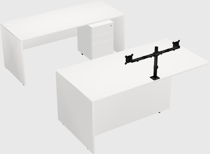 Executive parallel desk