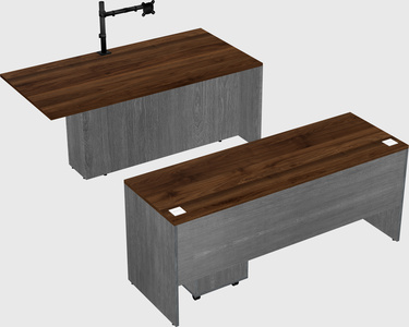 Executive parallel desk