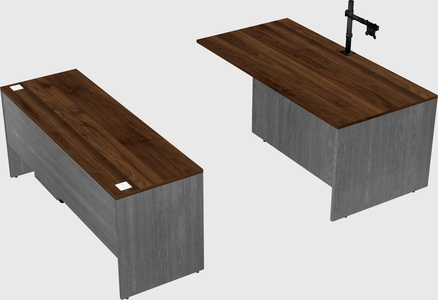 Executive parallel desk