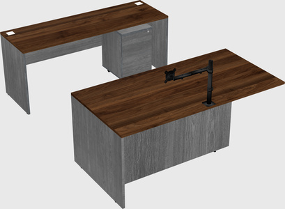 Executive parallel desk