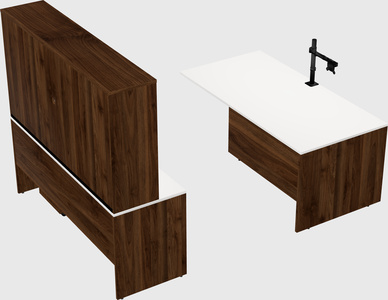 Executive parallel desk